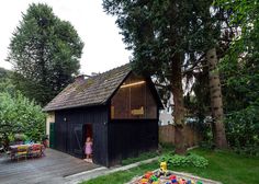 How an Old Outbuilding Became a Writer's Workshop and a Garden Room for Guests