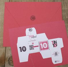 design work life » Save the Date by Smokeproof Press #save #date #invitation #the #wedding