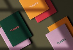 Lesko Corporate Design - Mindsparkle Mag Jarosław Dziubek is the designer of this project: the Corporate Design for Lesko. He used strong, contrasting colors and a simple typography for the logo, stationary and signage and was able to achieve a beautiful and modern brand identity. #logo #packaging #identity #branding #design #color #photography #graphic #design #gallery #blog #project #mindsparkle #mag #beautiful #portfolio #designer