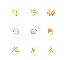 vectors&icons on Behance #line #pictogram #icon #sign #picto #symbol