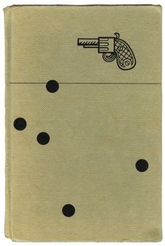 Freaky Fauna's Tumblr - I found this book cover in the trash. #gun #design #graphic #book