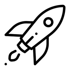 See more icon inspiration related to rocket, startup, transport, rocket launch, rocket ship, space ship, seo and web and space ship launch on Flaticon.