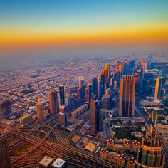 Colorful and Majestic Cityscapes of Dubai by Christopher Wölner-Hanssen