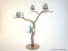 Wood My Treem Lamp Contemporary #interior #design #decor #home #furniture #architecture