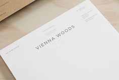 Vienna Woods by Anagrama #logo #logotype #letterhead #print