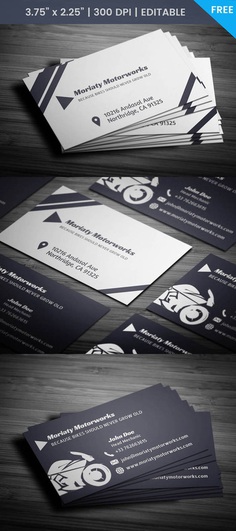 Free Automobile Business Card Template