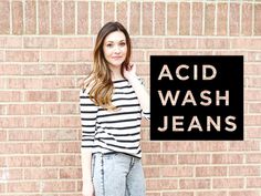West End Girl Blog | BLOG | Designer of all things lovely #jeans #acid #wash #fashion #typography