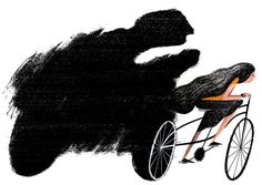 #bicycle #shadow #illustration