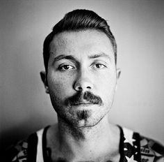 Tattoo Portraits by Ben Grillo #moustache #photography #portrait