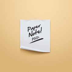 Simple paper note origami psd Free Psd. See more inspiration related to Paper, Sticker, Note, Origami, Notes, Psd, Simple, Notepad, Material, Note paper and Psd material on Freepik.