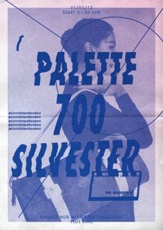 PALETTE 700 SILVESTER #print #scan #poster