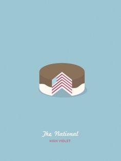 The National #cake #gupta #design #msced #the #dev #violet #poster #national #high #typography