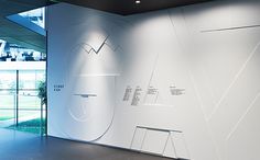 Adidas Laces. Designed by Büro Uebele Visuelle Kommunikation @enviromeant.com #graphics #wall