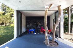 Tepoztlan Lounge – Modern Concrete Bungalow by Cadaval & Sola-Morales