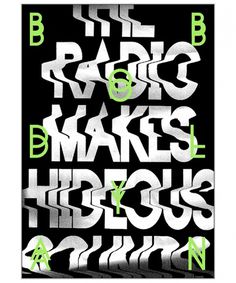 Clikclk - Ruben Dries Doornweerd : graphiste néerlandais #design #graphic #posters