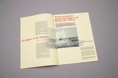 Annual magazine - interior #mockup #print #editorial #magazine #typography