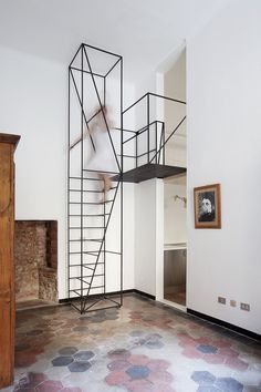 001 #steel #floors #interiors #architecture #tile #stairs #ceramic