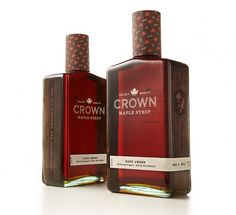Graphic-ExchanGE - a selection of graphic projects - Page2RSS #crown #syrup #bottle #design #maple #package