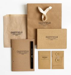 Graphic ExchanGE a selection of graphic projects #stamp #branding #brown #identity #collateral #paper