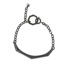 Via Torino bracelet | SMITH/GREY #mens #accessories #white #b&w #silver #damaged #black #texture #jewellery #men #jewelry #and #fashion #ring #grey