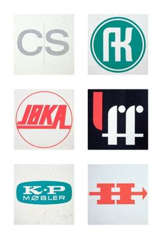 Friday find: Scandinavian logos from the 1960s & 70s #design #1960s #scandinavian #1970s #logo