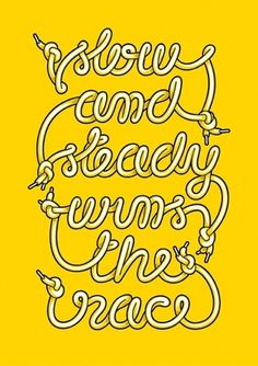 CUSTOM LETTERS, BEST OF 2010, DAY 1 — LetterCult #lettering #yellow #alex #beltechi #illustration #shoelace #type