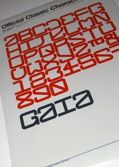 Typo posters, 2009. on the Behance Network #official #classic #design #graphic #typeface #typography