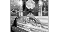 These unused American Akira storyboards are actually quite gorgeous #akira #illustration #storyboards #movies