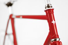 Helvetica Bike by Borja Garcia Studio #bicycle #cross #switzerland #bike #cycling #helvetica #typography