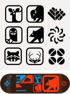 ArapahoSkateboards #pictogram #icon #sign #picto #symbol #animals