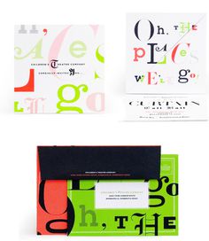 Children's Theatre 2010 : Nathan Hinz #packaging #mailer #stationary #typography
