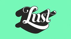 Lust on Typography Served #type #lust