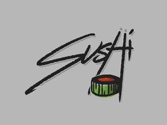A lot of people dont like sushi. I think thats weird. Sushi is delicious. Its Sushi Day, and if youve never eaten sushi, Im pretty sure #sushi #logo #mark