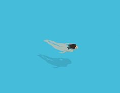 Swimmer #vector #water #girl #nude #swimming