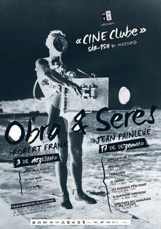 DONA BARONESA – professional design studio » CINE CLUBE – film exhibition poster #movie #poster