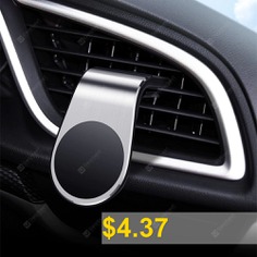 Air #Vent #Magnetic #Car #Phone #Holder #for #iPhone #Samsung #Huawei #Xiaomi #OnePlus #- #SILVER