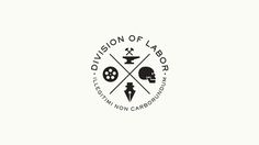 Division of Labor Logo, by Mikey Burton #inspiration #creative #design #graphic #labor #logo