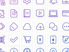ShopSavvy Line Icons #icons #android