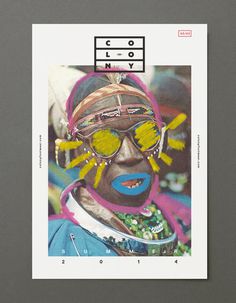 (39) Tumblr #colony #card #illustration #portrait #identity #poster #logo #pastel