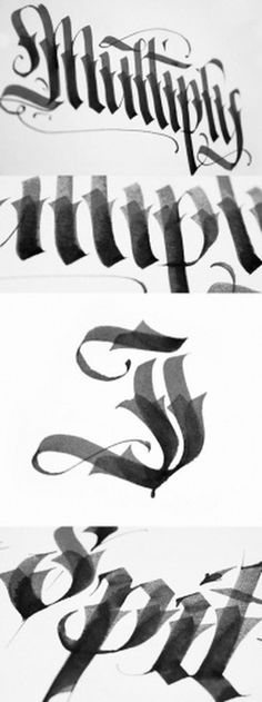 Calligraphy on the Behance Network #calligraphy #behance #spit