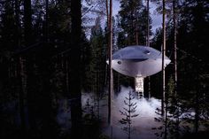 The UFO Hotel in Sweden