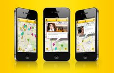 BeeThere | Social Game #design #drogu #app #beethere #game #geo #social