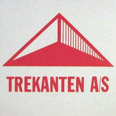 Mobelfabriken Trekanten #old #trekant #funiture #retro #scandinavian #logo