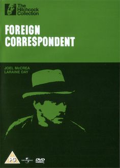 Foreign Correspondent (1940) Universal (UK, 2003) Alfred Hitchcock Wiki #cover #dvd