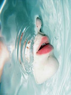 Breathing Underwater :: this isn't happiness™ #submerged #lips #photography #breathing #underwater