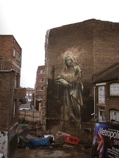 CJWHO ™ ("London. You Beast." Faith47) #beast #uk #graffiti #london #illustration #art #street #faith47