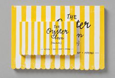 Good design makes me happy: Project Love: The Oyster Inn #identity