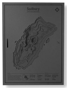 CJWHO ™ (Earth's Largest Impact Craters Poster by Nicholas...) #craters #impact #print #design #illustration #posters #art #clever