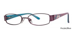 Purple/Blue Eyeglasses Vivid Boutique Petite 6007.