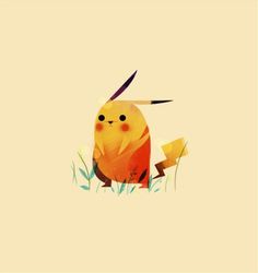 Olly Moss #illustration #pikachu